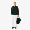 Herren-Pullover aus Wolle mit Rundhalsausschnitt
