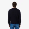 Herren-Pullover aus Wolle mit Rundhalsausschnitt