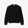 Herren-Pullover aus Wolle mit Rundhalsausschnitt