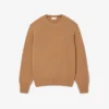 Herren-Pullover aus Wolle mit Rundhalsausschnitt