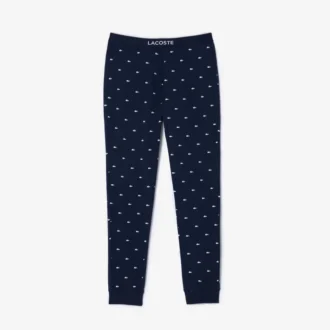 Herren-Pyjama-Hose mit Krokodil-Motiv