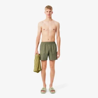 Herren-Retroshorts in mittlerer Länge mit Print