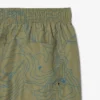 Herren-Retroshorts in mittlerer Länge mit Print