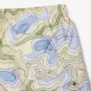 Herren-Retroshorts in mittlerer Länge mit Print