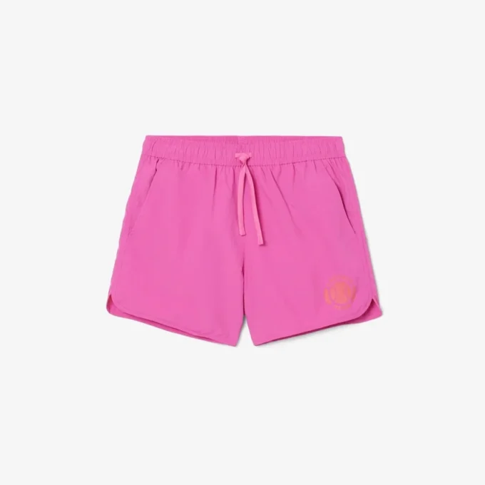 Herren-Retroshorts mit kleinem Emblem