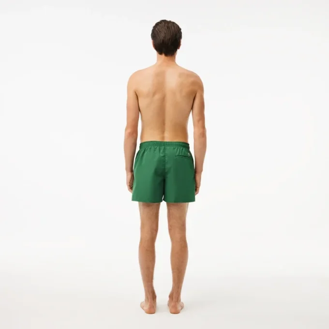 Herren-Retroshorts mit Krokodil-Print