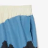 Herren-Retroshorts mit Landschaftsmuster