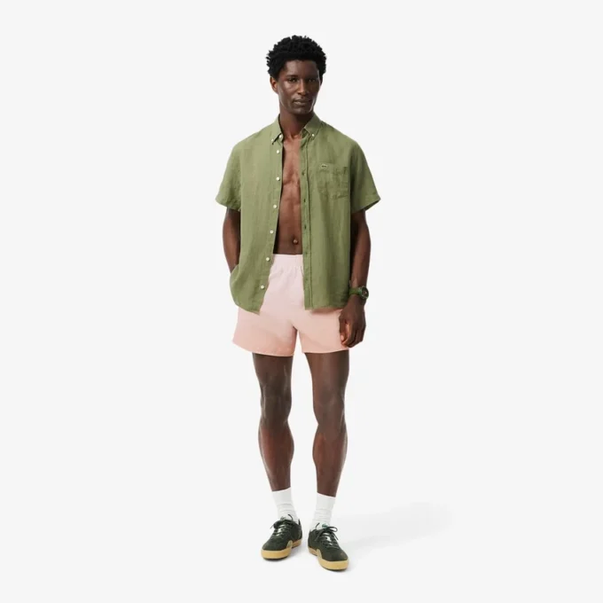 Herren-Retroshorts mit Ombra-Print