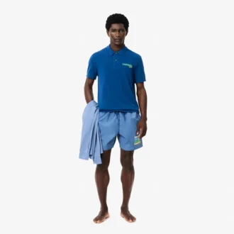 Herren-Retroshorts mit Washed-Effekt