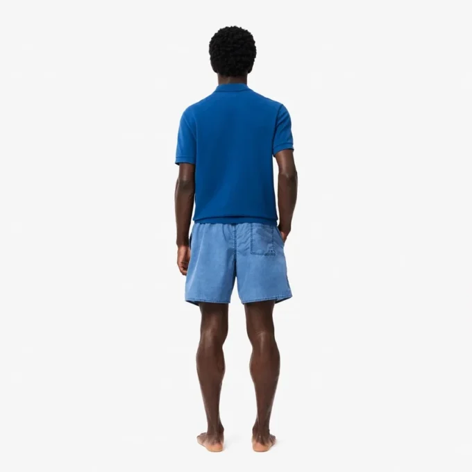 Herren-Retroshorts mit Washed-Effekt