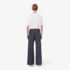 Herren-Runway-Jeans mit weitem Bein und Webkante