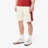 Herren-Shorts aus Baumwollfleece mit Farbblock-Design