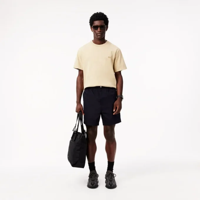 Herren-Shorts aus Popeline in lockerer Passform