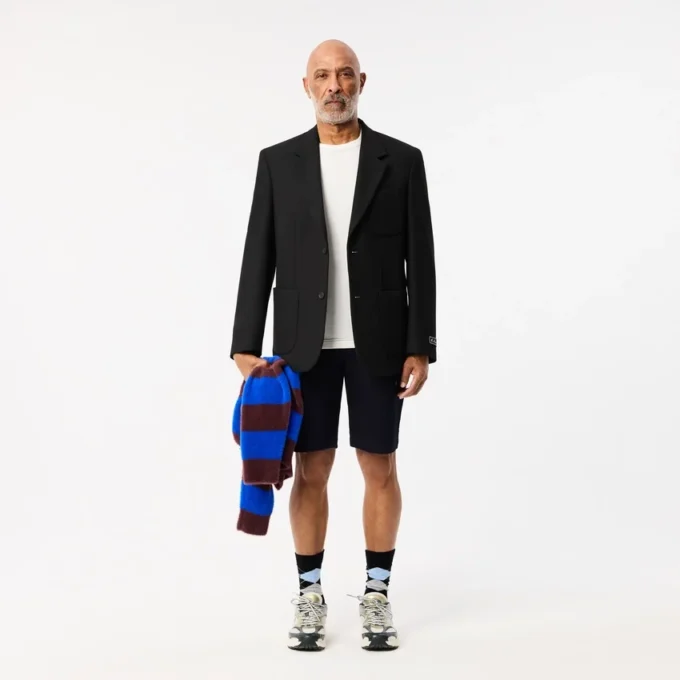 Herren-Shorts aus Stretch-Baumwolle in Slim Fit