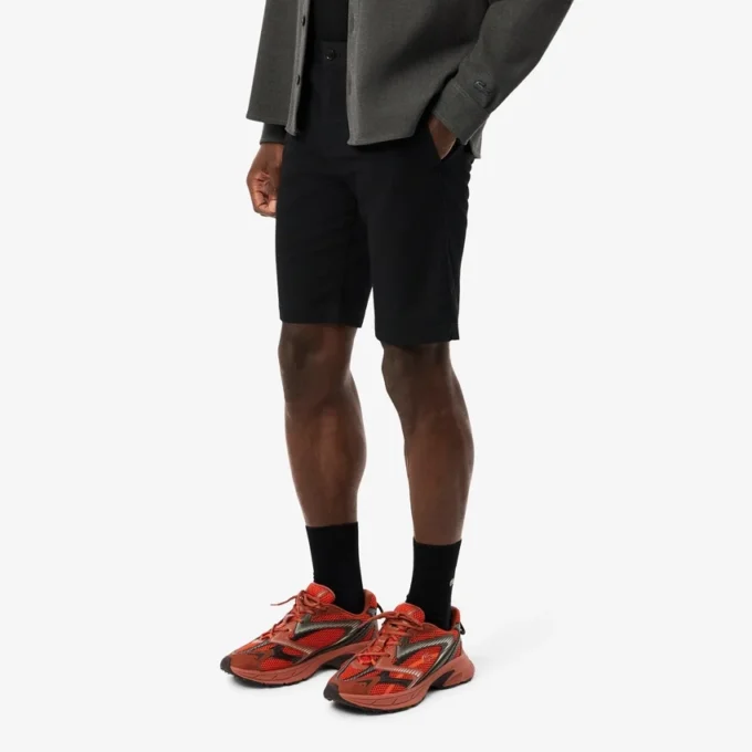 Herren-Shorts aus Stretch-Baumwolle in Slim Fit