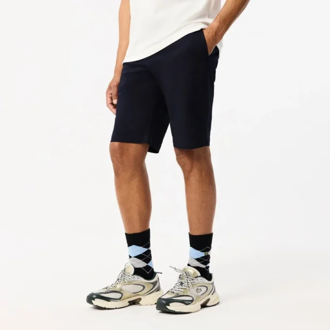 Herren-Shorts aus Stretch-Baumwolle in Slim Fit