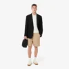 Herren-Shorts aus Woll-Blend in Regular Fit