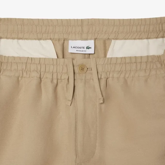 Herren-Shorts aus Woll-Blend in Regular Fit