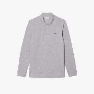 Herren Slim Fit L.12.12 Langarm-Poloshirt