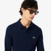 Herren Slim Fit L.12.12 Langarm-Poloshirt