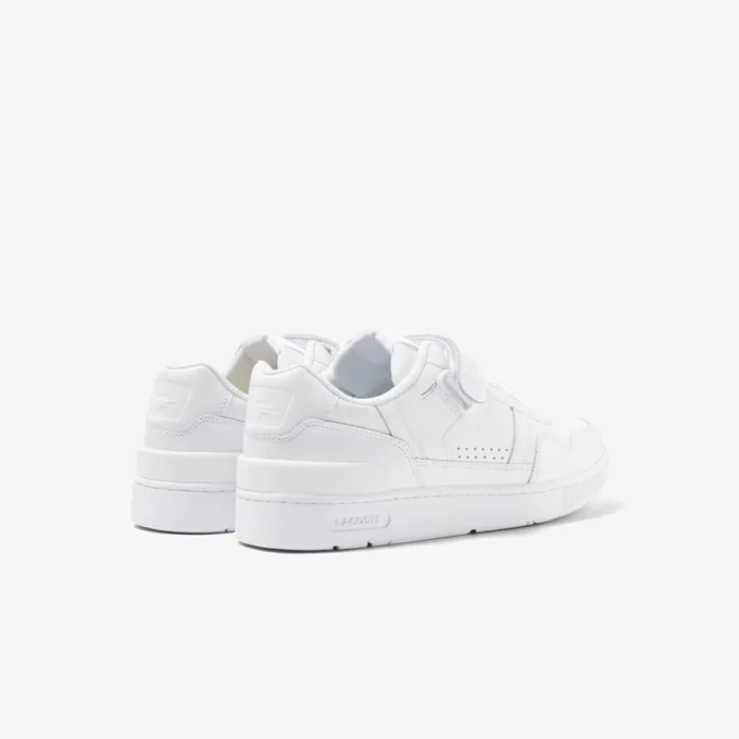 Herren-Sneaker aus Leder mit T-Clip-Klettverschluss
