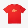 Herren Sport Big Fit atmungsaktives Logo-T-Shirt