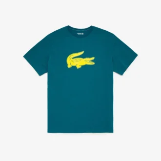 Herren Sport Big Fit atmungsaktives Logo-T-Shirt