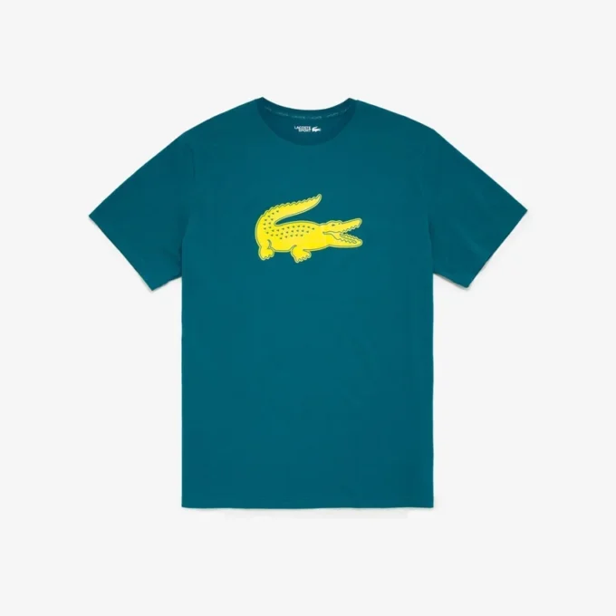 Herren Sport Big Fit atmungsaktives Logo-T-Shirt