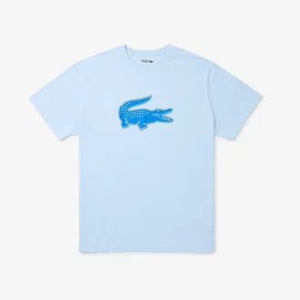 Herren-Sport-T-Shirt in großer Passform mit atmungsaktivem Logo