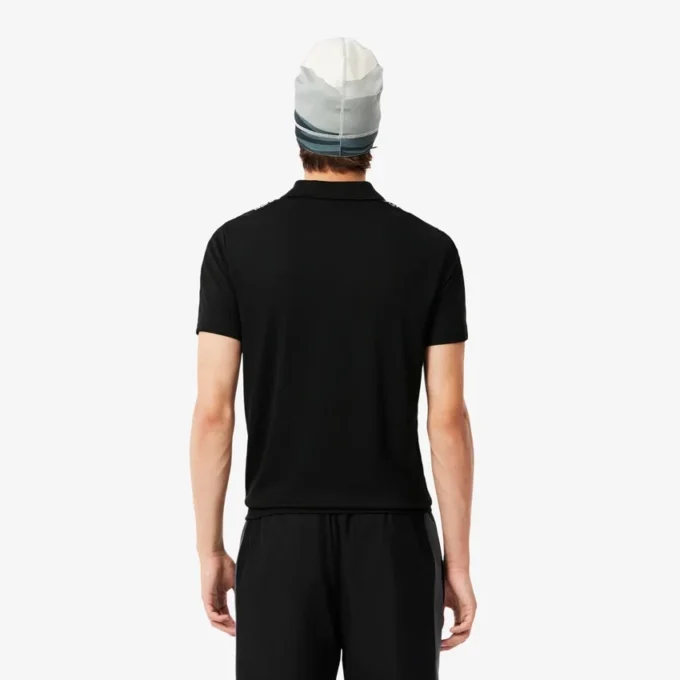 Herren-Sport-Ultra Dry-Landscape-Crocodile-Poloshirt