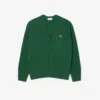 Herren-Strickjacke aus Wolle in Relaxed Fit