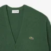 Herren-Strickjacke aus Wolle in Relaxed Fit