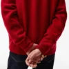 Herren-Strickjacke aus Wolle in Relaxed Fit