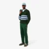 Herren-Strickpullover aus Wolle mit V-Ausschnitt