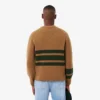 Herren-Strickpullover aus Wolle mit V-Ausschnitt