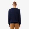 Herren-Strickpullover mit Streifen, hergestellt in Frankreich