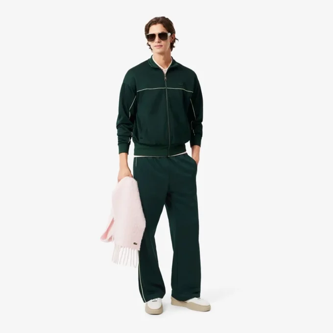 Herren-Sweathose aus Satin mit lockerer Passform