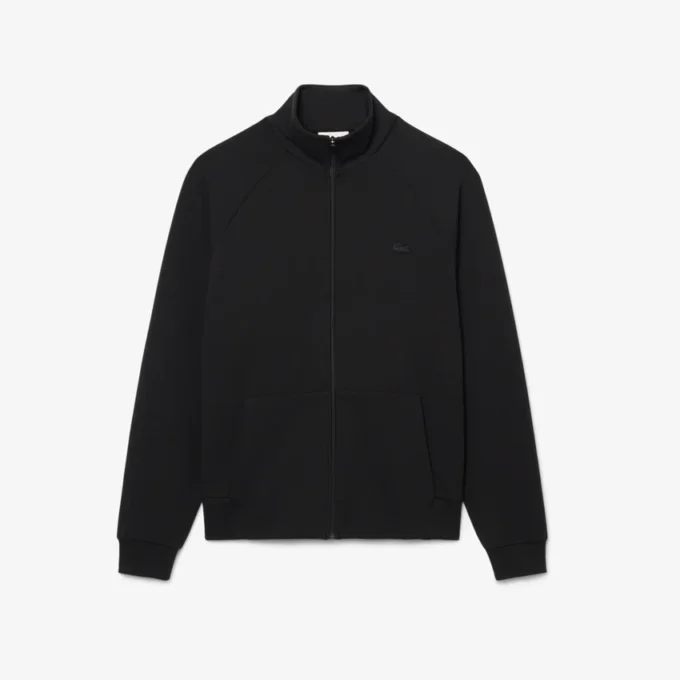 Herren-Sweatshirt aus doppelseitigem Jersey mit Reißverschluss