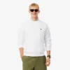 Herren-Sweatshirt aus Fleece in klassischer Passform
