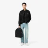 Herren-Sweatshirt aus Fleece in klassischer Passform