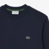 Herren-Sweatshirt aus Fleece in klassischer Passform
