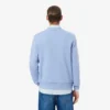 Herren-Sweatshirt aus Fleece mit gesticktem Motiv