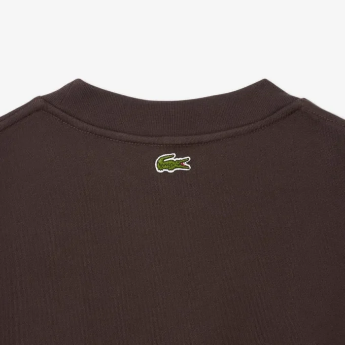Herren-Sweatshirt aus Fleece mit Heritage-Stickerei