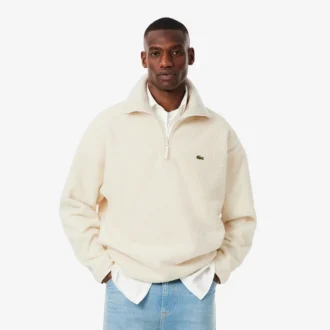 Herren-Sweatshirt aus Polarfleece mit Reißverschluss