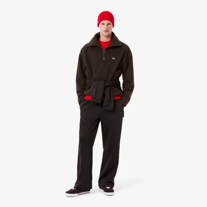Herren-Sweatshirt aus Polarfleece mit Reißverschluss
