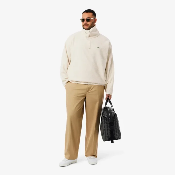Herren-Sweatshirt aus Polarfleece mit Reißverschluss