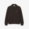 Herren-Sweatshirt mit geripptem Baumwollkragen