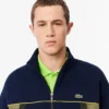 Herren-Sweatshirt mit Reißverschluss und lockerer Passform