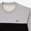 Herren-Sweatshirt mit Rundhalsausschnitt und Farbblock-Design