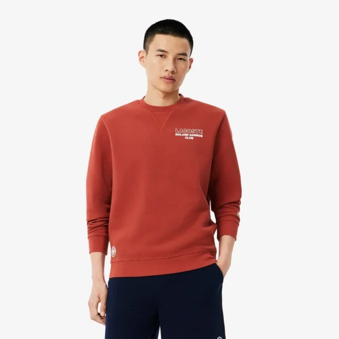 Herren-Sweatshirt „Roland Garros Edition“ aus Piqué